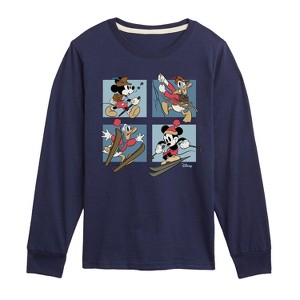 Boys' - Disney - Mickey And Donald Alpine Long Sleeve Graphic T-Shirt - 1 of 4