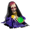 Northlight Lighted and Animated Fortune Teller Halloween Decoration - 20" - Multicolor Lights - 3 of 4