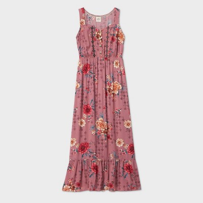 Knox Rose Target Red Floral Maci Dress