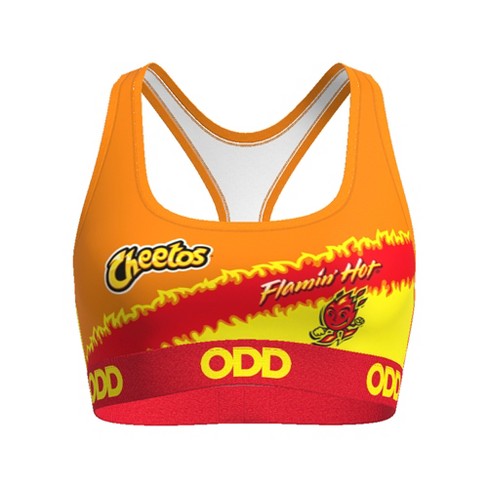 Odd Sox, Flamin Hot Cheetos, Sports Bra, Large - image 1 of 3