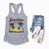 Simply Sage Market Women's Sunshine On My Mind Racerback Graphic Tank - 3 of 3