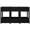 vidaXL Raised Bed 47.2"x15.7"x28" Polypropylene - 3 of 4