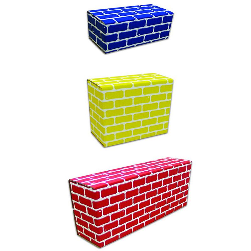 Edushape Ltd Cardboard Brick Block Large Building Set  - 44 pieces, 3 of 5