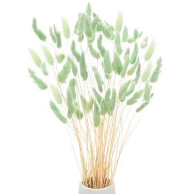 Unique Bargains Artificial Dried Flowers Realistic Look Pampas Bunny Tails Grass 17 Inch