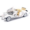 1936 Mercedes Benz 500 K Special Roadster White 1/18 Diecast Model