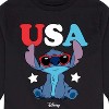 Boys' - Lilo and Stitch - Stitch USA Sunglasses Long Sleeve Graphic T-Shirt - 2 of 4