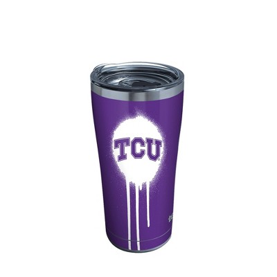  NCAA TCU Horned Frogs 20oz Graffiti Stainless Steel Tumbler 