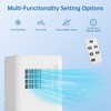 Jojoka 10000 BTU Portable Air Conditioner, 3-in-1 AC Unit with Dehumidifier & Fan, Remote Control, Cools Rooms up to 450 Sq.Ft,Sleep Mode - 2 of 4
