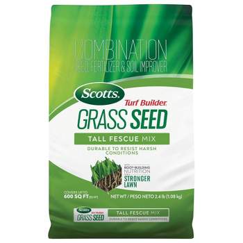 Scotts Turf Builder 2.4lbs Grass Seed Tall Fescue Mix