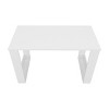 INFURNIC Desks Writing Computer Desk with Ample Work Surface and Scratch Resistant Top Easy Assembly, White, 23.6"*47.2"*28.7" - 2 of 4
