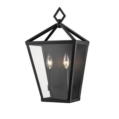Millennium Lighting Arnold 2 - Light Wall Light in  Powder Coat Black