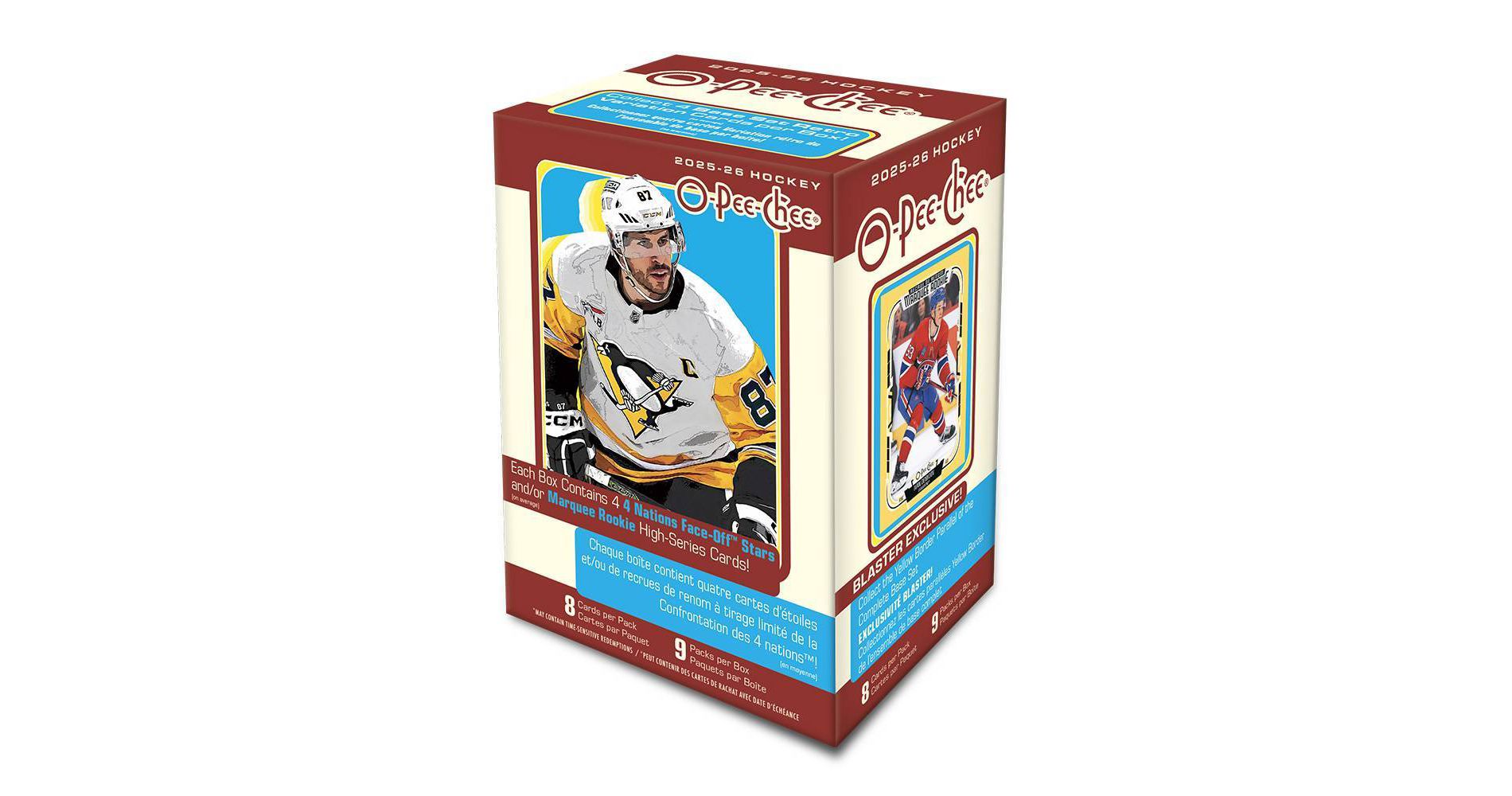 2025-26 Upper Deck O-Pee-Chee Hockey Trading Card Blaster Box