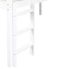 YOOCOZZ Twin Size Low Loft Bed with Safety Guardrail and Slide - 4 of 4
