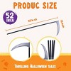 Joyfy Halloween Grim Reaper Scythe Accessories 52 inch Grim Reaper's Weapon for Halloween Party, Pretend Play Costume - 2 of 4