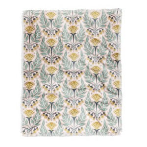 Heather Dutton La Floraison Blush Pink Woven Throw Blanket - Deny Designs - 1 of 2