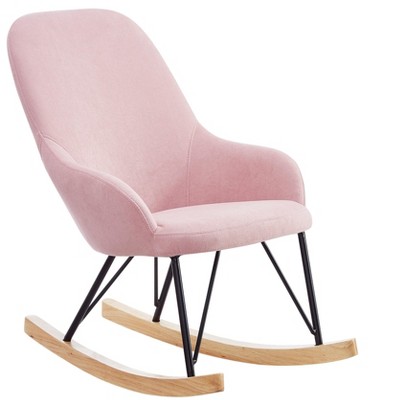 kids pink rocking chair