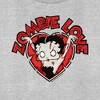 Women's Betty Boop Halloween Zombie Love Heart T-Shirt - image 2 of 4