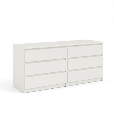 NicBex 6 Drawer Double Dresser for Bedroom,Modern Freestanding Dresser,Storage Dressers  for Bedroom, Living Room, Hallway