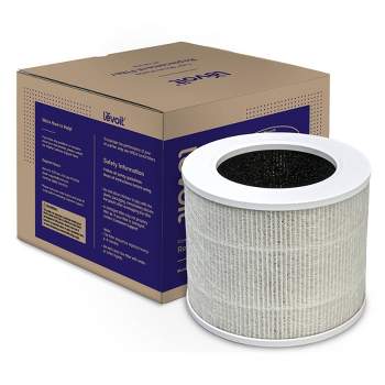 LEVOIT Air Purifier LV-PUR131 Replacement Filter True HEPA & Activated -  MiamiJungle