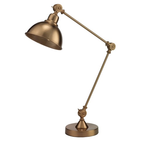 Wallace Table Lamp Antique Brass - Splendor Home