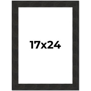 PosterPalooza | Contemporary Black Picture Frame - UV Acrylic, Foam Board Backing, Hanging Hardware - 1 of 4