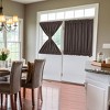 PiccoCasa Blackout Sliding Window Door Single Panel Darkening Curtains Panel - 2 of 3