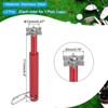 Unique Bargains Portable Alloy Steel Ergonomic Design 6 Heads Golf Club Sharpener Black 2 Pcs - 2 of 4