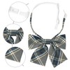 INSPIRE CHIC Women's Pre-tied Colorful Plaid Elastic Strap Party Costume Bow Ties - 3 of 4