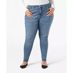 DENIZEN® from Levi's® Women's Plus Size Ultra-High Rise Sculpting Super Skinny Jeans - Inside Out 26