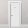 Unique Bargains Acrylic Self-Adhesive Decor Please Use Other Door Left Arrow Sign - 4 of 4