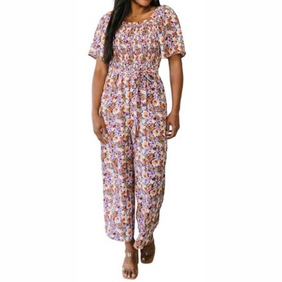 Women's Better Than Fine Floral Jumpsuit - Hayden LA