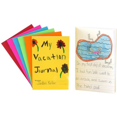 Hygloss My Storybook, 24 Pages, 5-1/2 x 8-1/2 Inches, Assorted Colors, set of 6