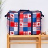 The Lakeside Collection Festive Jumbo Storage Bag - Americana - 2 of 3