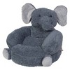 Trend Lab Elephant Plush Character Kids' Chair: Gray, Meets CPSC & ASTM Standards, Ages 1-3 Years - 2 of 4