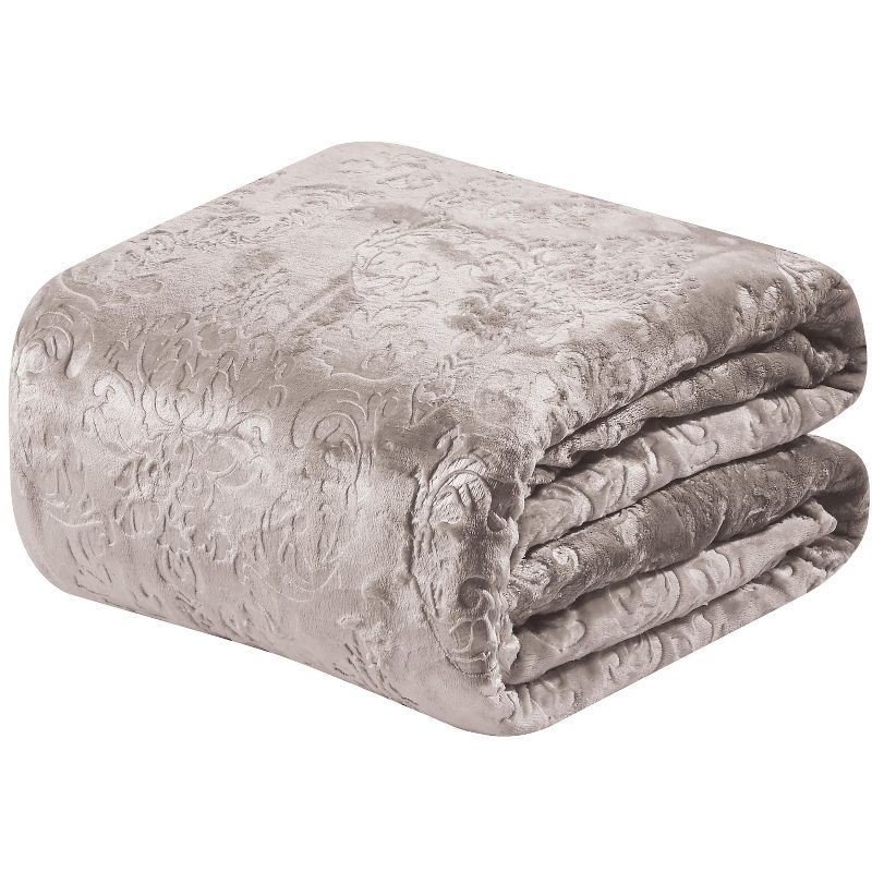 Sheridan Ultra Cozy Versailles Embossed Jacquard Blanket, 1 of 3