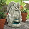 Design Toscano Resting Grace Angel Garden Fountain - Off-White - 2 of 3