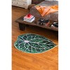 Lany Space Irregular Caladium Leaf Rug, 3'x4' - 2 of 4