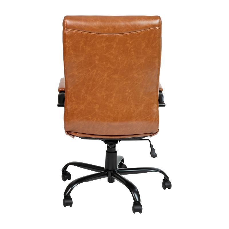 Flash Furniture High Back Executive Swivel Office Chair with Metal Frame and Arms, 5 of 19
