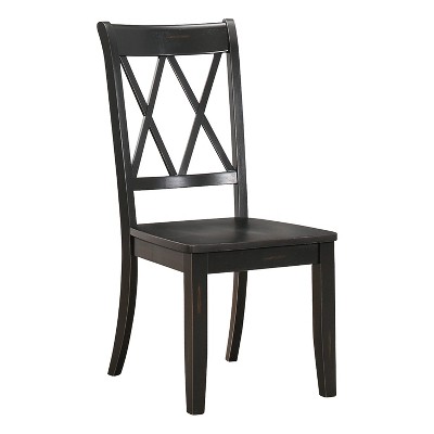 NicBex Set of 2 Transitional Style Dining Chair Kitchen Upholstered High Backrest Side Chair for Dining Room