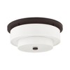 Livex Lighting Meridian 4 - Light Flush Mount in  Bronze - 2 of 4