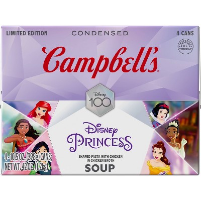 Campbell's Condensed Disney Princess Chicken Soup - 4pk/42oz