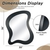 Beautyolove Irregular Wavy Wood Framed Wall Mirror - 4 of 4