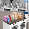 Short Washing Machine Stand - Washing Machine Storage Rack, Laundry Room Organizer, Laundry Appliance Stand, Home Laundry Rack - 3 of 4