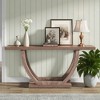 MAYEERTY Console Table -  Farmhouse 2-Tier Entryway Table - 2 of 4