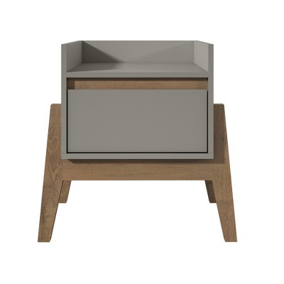 Essence Nightstand Gray - Manhattan Comfort