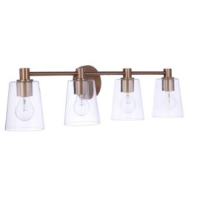 Craftmade Lighting Emilio 4 - Light Vanity in  Satin Brass - 1 of 1