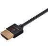 Monoprice HDMI Cable - 6 Feet - Black | High Speed, Active Chipset, 4K@60Hz, HDR, 18Gbps, 36AWG, YUV 4:4:4 , Compatible with UHD TV and More - Ultra - 2 of 4