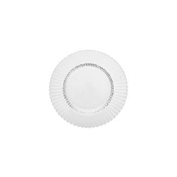 4pk 8.5" Archie Salad/Dessert Plates Clear - Fortessa Tableware Solutions