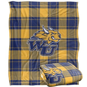 Webster University Campus Plaid Spirit Silky Touch Super Soft Throw Blanket 50x60 - 1 of 4