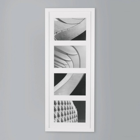 5 x 7 Thin Collage 4 Photos Frame White - Room Essentials™